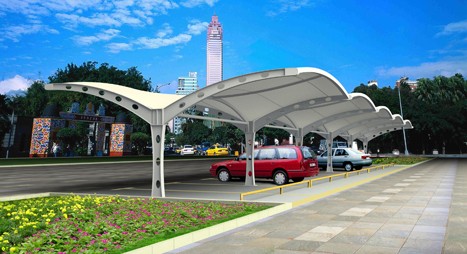 在濟南接的膜結構的項目